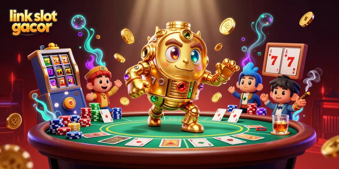 Experience thrilling wins with link slot gacor in this vibrant, dynamic casino scene.
