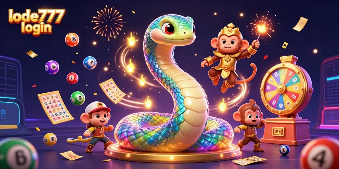 Experience the excitement of casino gaming at lode777 login with vibrant symbols and engaging characters.