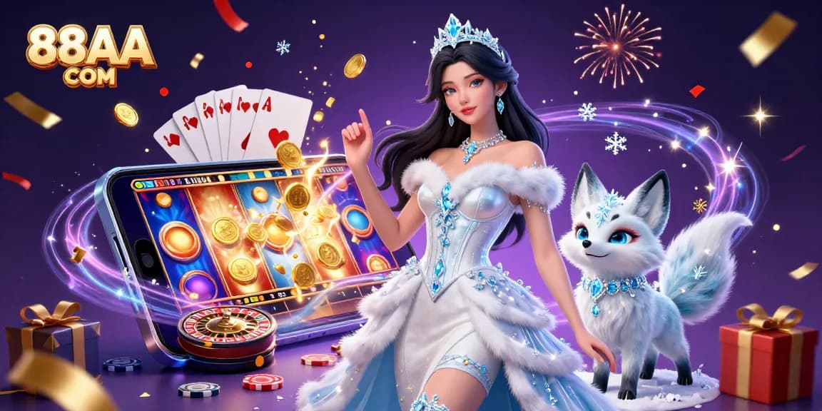 Play engaging casino games at 88AA COM featuring colorful slots and festive elements for exciting wins.