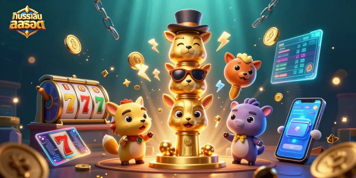 ทดลองเล่นสล็อต ด้วยสล็อตแบบ 3D พร้อมธนบัตรและสัญลักษณ์คาสิโนที่น่าสนใจ