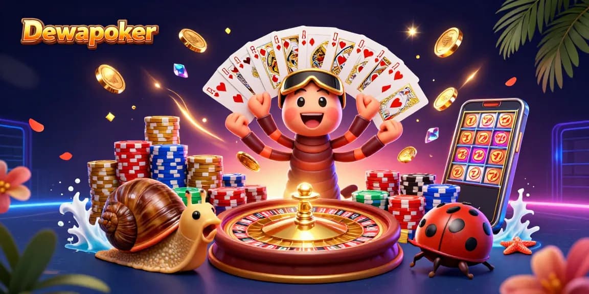 Engage with Dewapoker's exciting casino world featuring dynamic characters and games.