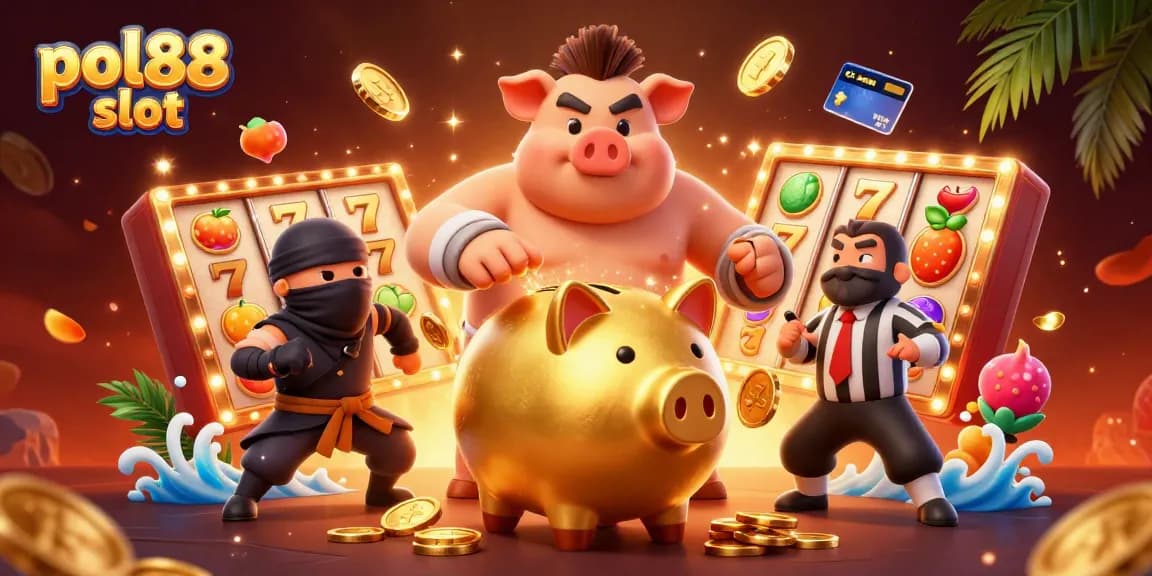 Putar slot pol88 slot dengan karakter menarik dan simbol jackpot yang memukau.