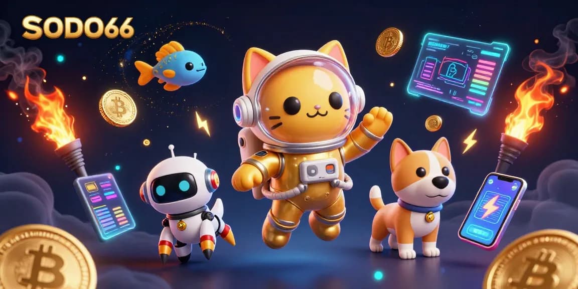 SODO66 invites players to dive into an immersive gaming experience with vibrant 3D visuals and exciting casino elements.