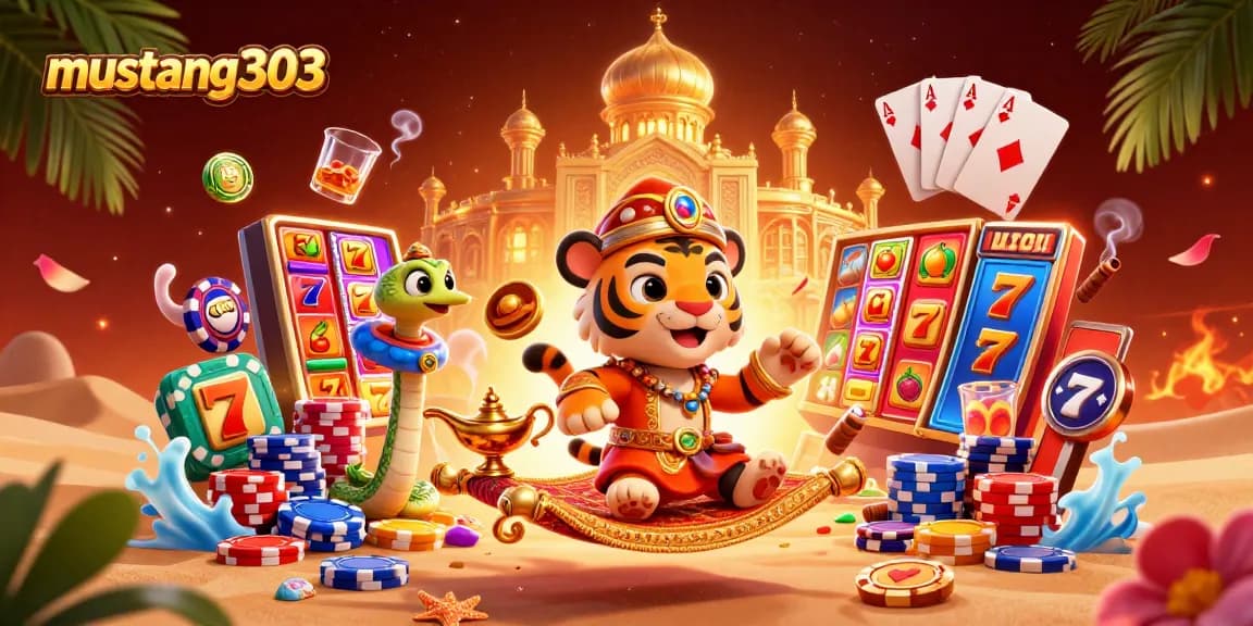 Engage with thrilling slot adventures at mustang303, showcasing vibrant reels and jackpots.