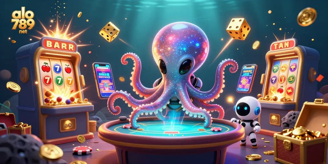 Experience thrilling gameplay at alo 789 net with colorful slots and vibrant casino elements.