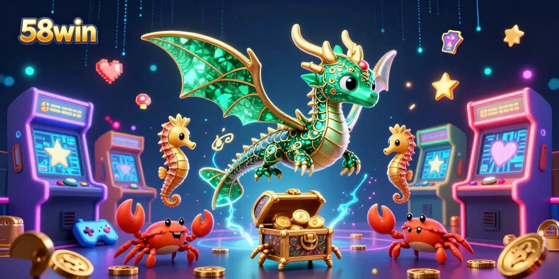Unleash your fortune with 58win: vibrant casino scene featuring dynamic gaming elements.