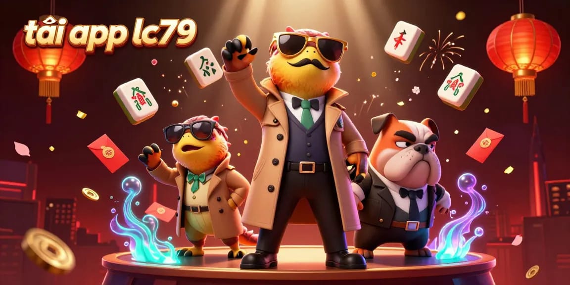 Tải app lc79 để tham gia vào thế giới game sôi động với bốn nhân vật độc đáo tại casino trực tuyến.