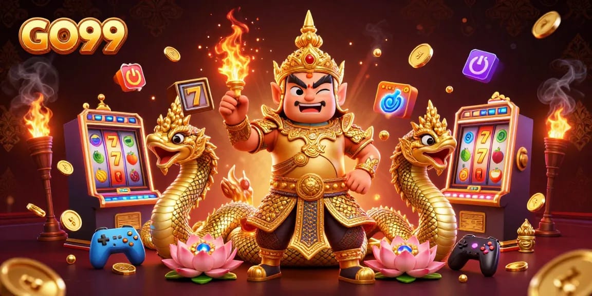 Play thrilling slots at GO99 with vibrant 3D games and captivating casino elements.