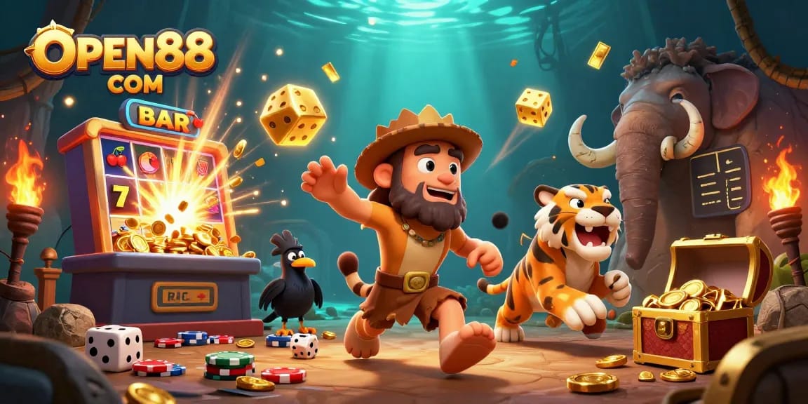Join the excitement at OPEN88 COM, where a dynamic prehistoric casino comes alive with thrilling games and jackpots!