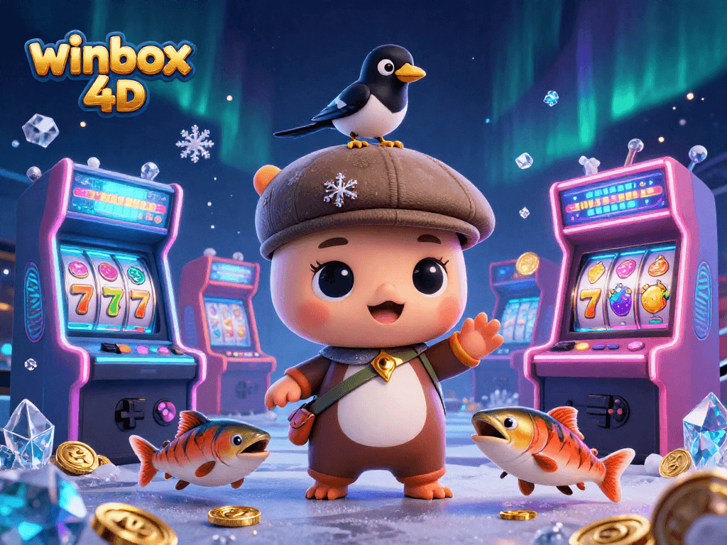 Immerse yourself in winbox 4d with playful characters and engaging casino elements.