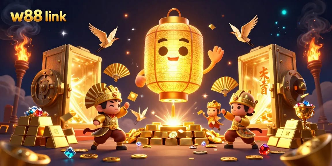 Engage with exciting gameplay at w88 link, featuring legendary symbols and golden treasures.
