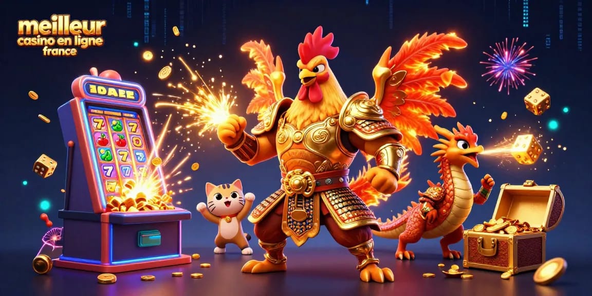 Participez à des jeux passionnants au meilleur casino en ligne France avec des machines à sous jackpot et des éléments de casino vibrants.