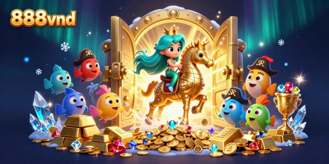 Experience exciting gameplay at 888vnd with thrilling treasures in a vibrant 3D casino adventure.