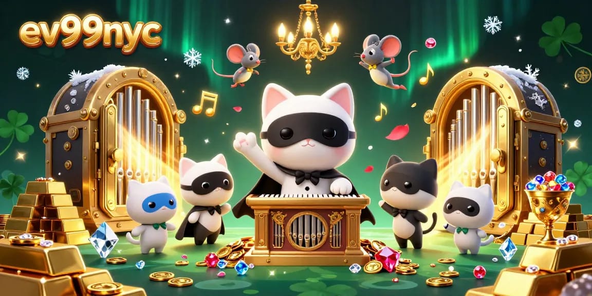 Experience excitement at ev99nyc while winning jewelry and riches in this lavish casino scene.