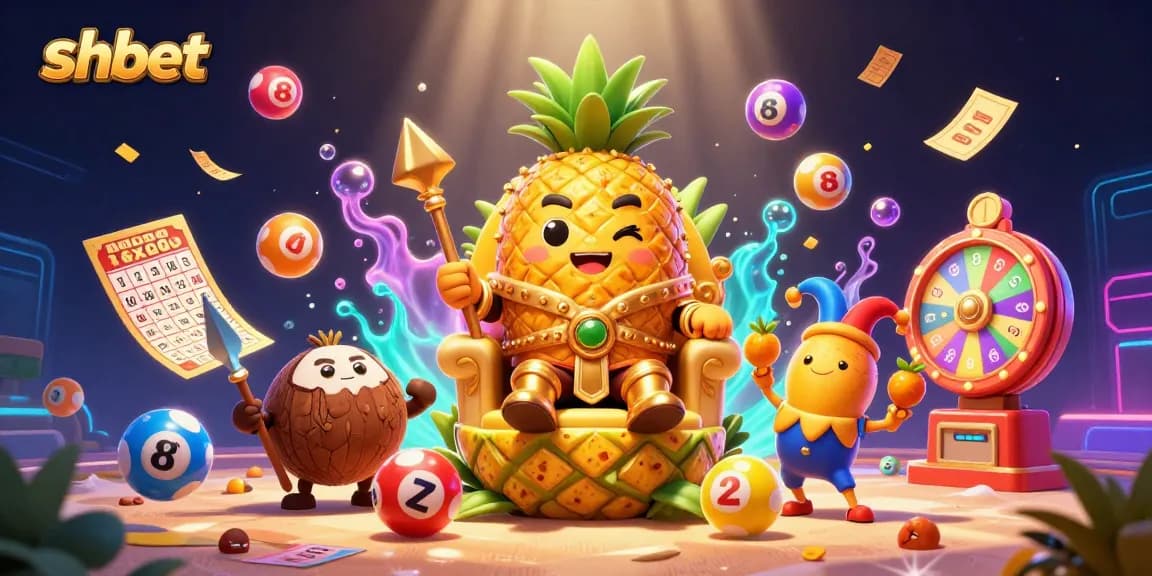 Engage with shbet’s colorful casino experience featuring the golden pineapple king in a vibrant setting.