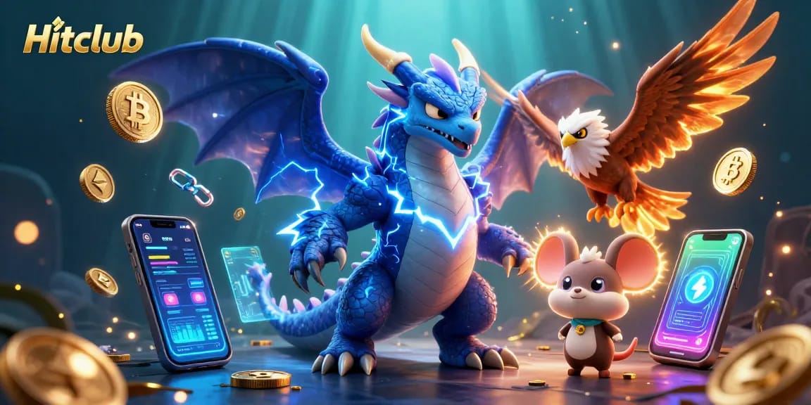 Hitclub players spin and win with vibrant 3D casino games and epic animated characters.