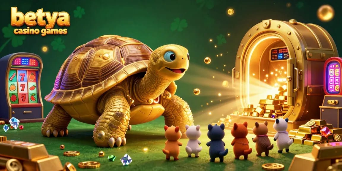 Spin the reels and win at betya casino games featuring vibrant slot elements and joyful characters.