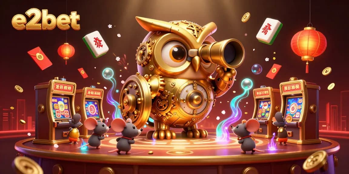 Experience the thrill of e2bet with vibrant gameplay visuals in a bustling casino atmosphere.