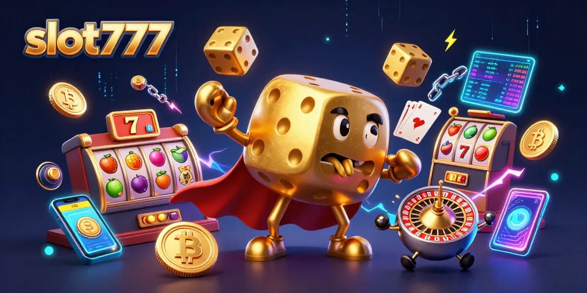 Experience the excitement of slot777 with dynamic elements like spinning slot reels and lucky jackpots.