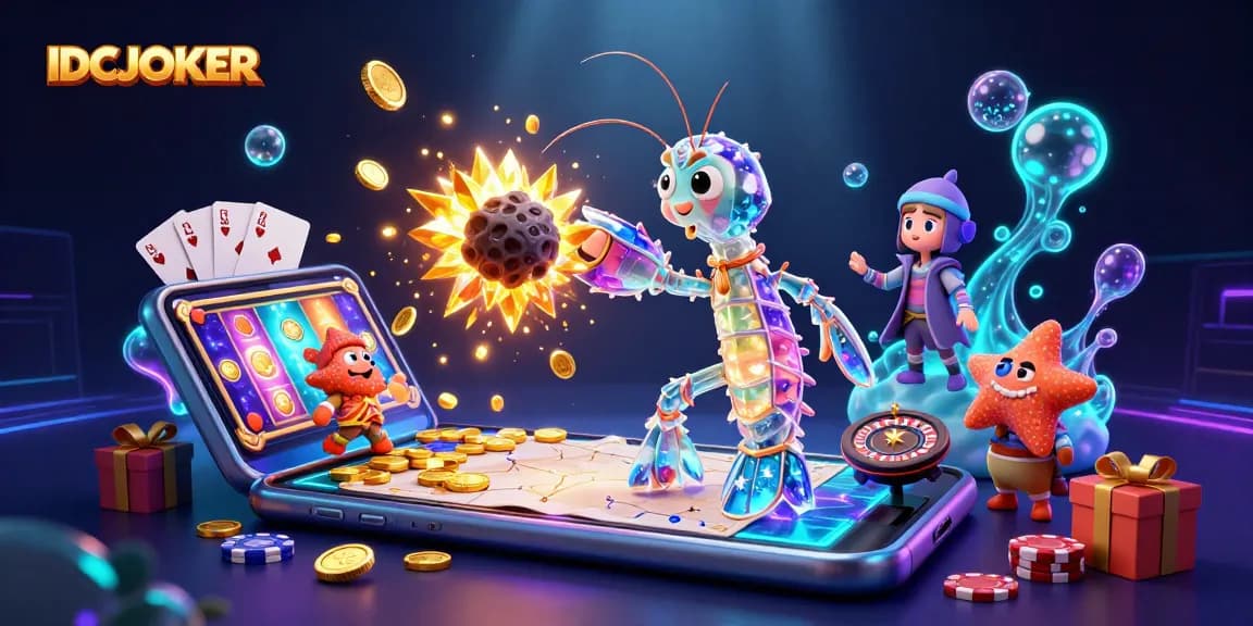 IDCJOKER offers thrilling slot games with vibrant visuals, perfect for engaging players.