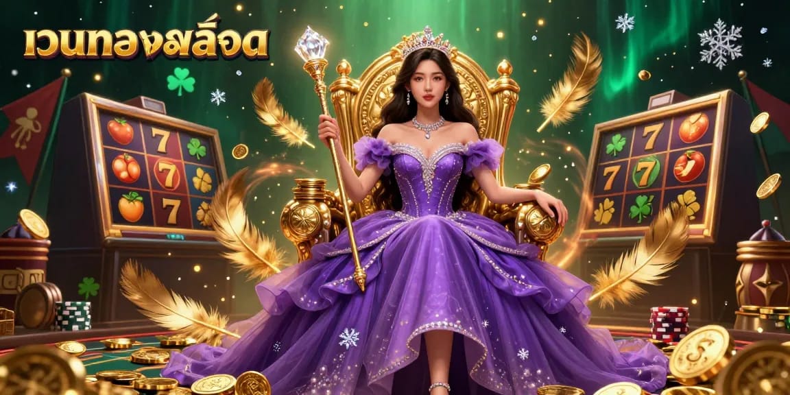 เข้าร่วมกับเว็บตรงสล็อตในฐานะเจ้าหญิงนักพนันที่สวยงามท่ามกลางวงล้อสล็อตที่มีชีวิตชีวาและเหรียญทองคำ