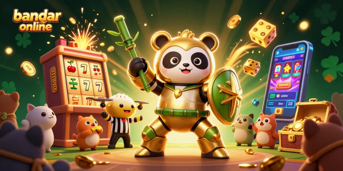 Menangkan jackpot di bandar slot online dengan mesin slot mewah dan karakter kartun unik.