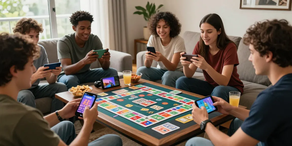Players enjoying Teen Patti and Card Rummy in a friendly gaming atmosphere.