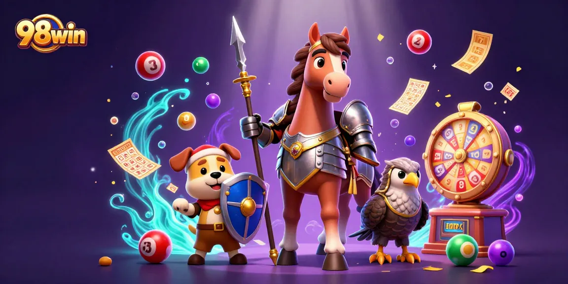 Engage in thrilling gambling fun at 98win with dynamic lottery balls and exciting game elements!