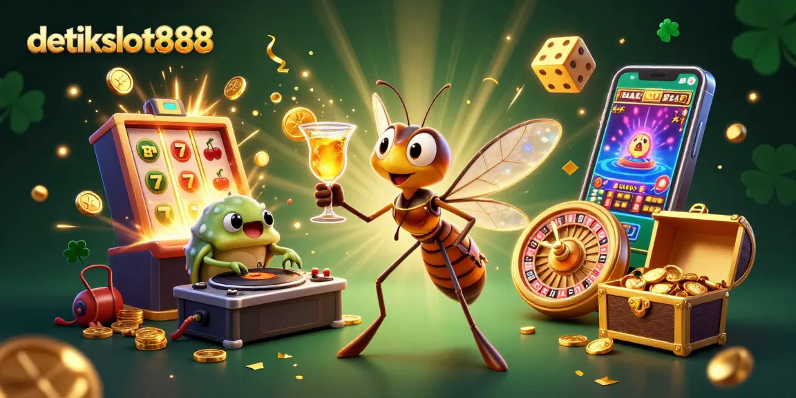 Menyaksikan detikslot888 dengan berbagai simbol jackpot dan keseruan permainan slot yang menggoda.