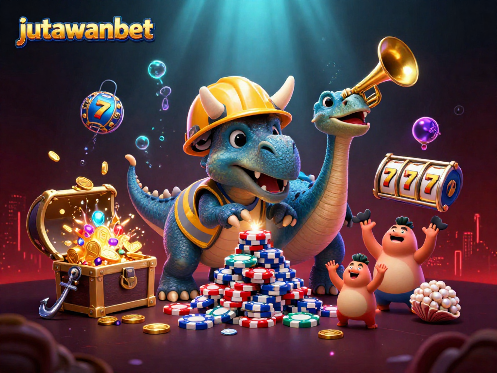 Win big with Jutawanbet's thrilling online slots featuring dynamic characters and exciting gameplay!