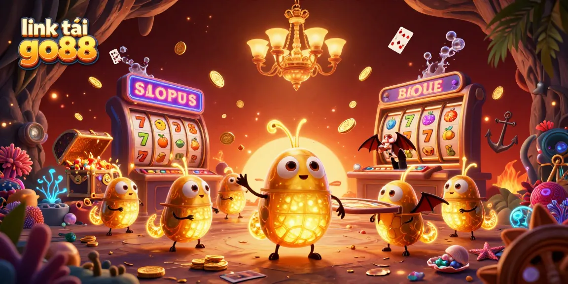 Experience thrilling fun while playing with link tải go88 at the vibrant cave casino scene.