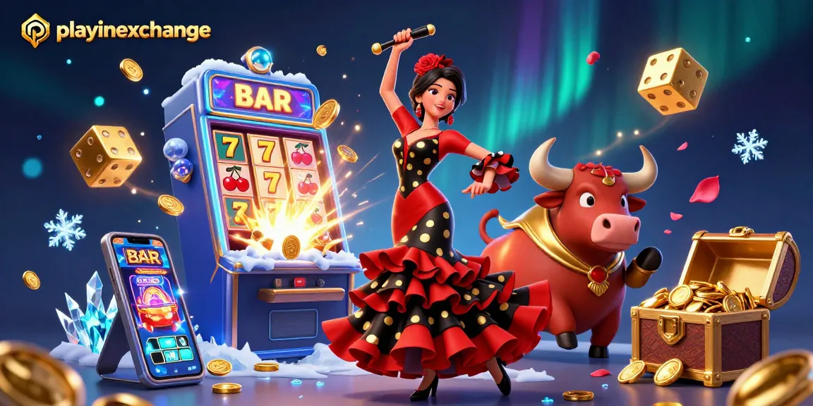 Engage in thrilling gameplay with playinexchange featuring slots and vibrant casino elements.