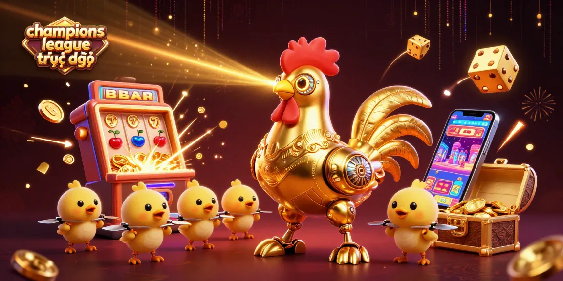 Experience champions league trực tiếp with dynamic casino elements and vibrant 3D characters.
