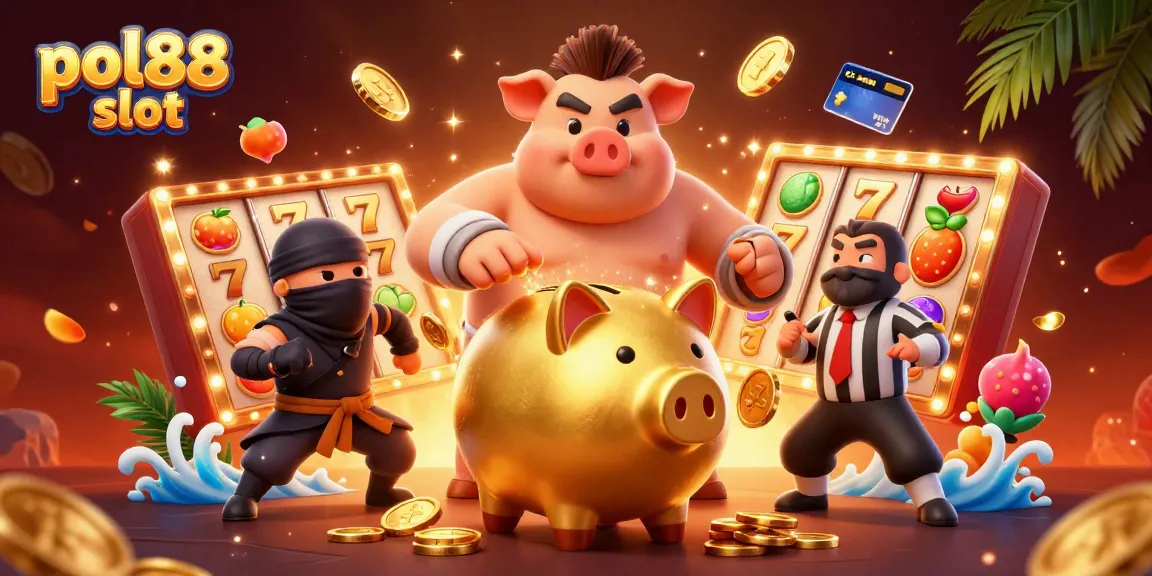 Putar slot pol88 slot dengan karakter menarik dan simbol jackpot yang memukau.