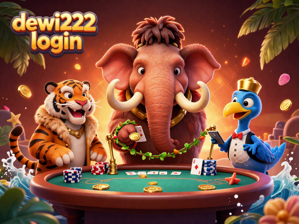 Masuk ke dunia dewi222 login dan bermain poker dengan bouncer mamut bersinar dan tamu VIP.