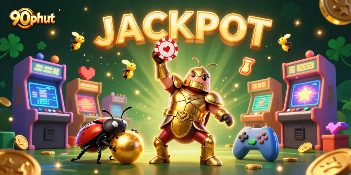 90phut champions raise poker chip amid vibrant casino gaming scene.