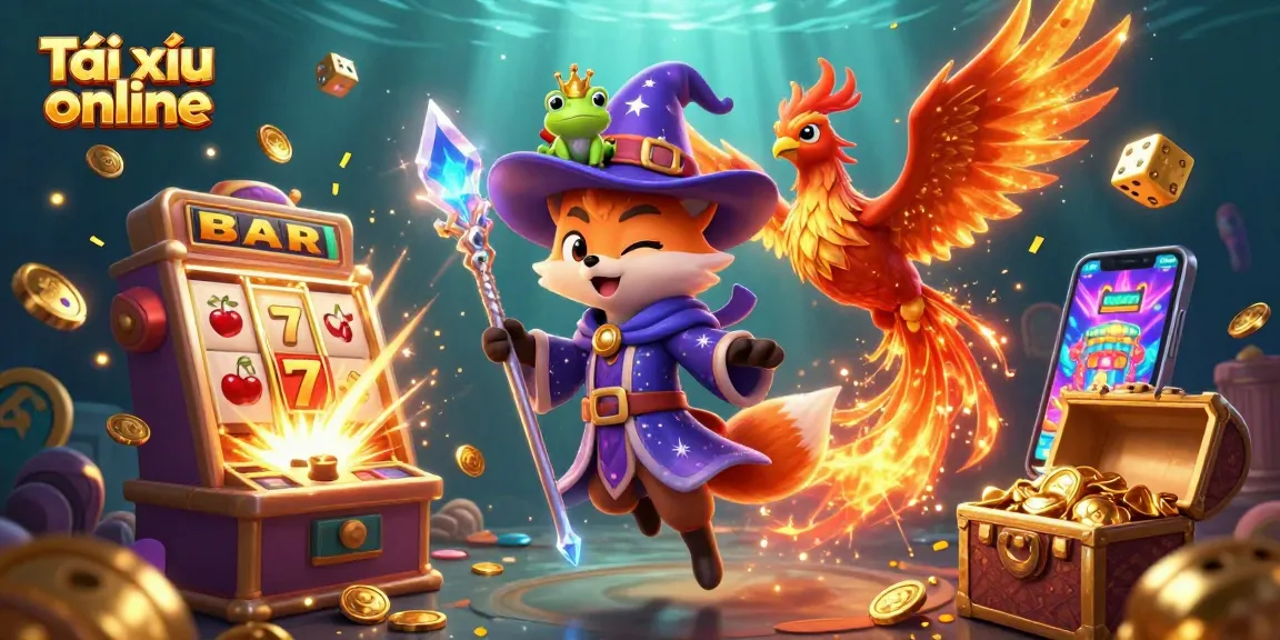Engage in the thrilling world of Tài xỉu online with vibrant, dynamic casino elements exploding with excitement.