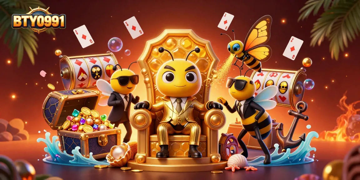 Experience pulse-pounding action with BTY0991 in this vibrant casino scene