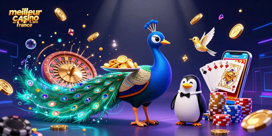 Experience the vibrant allure of the meilleur casino en ligne france with dazzling characters amidst dynamic gaming elements.
