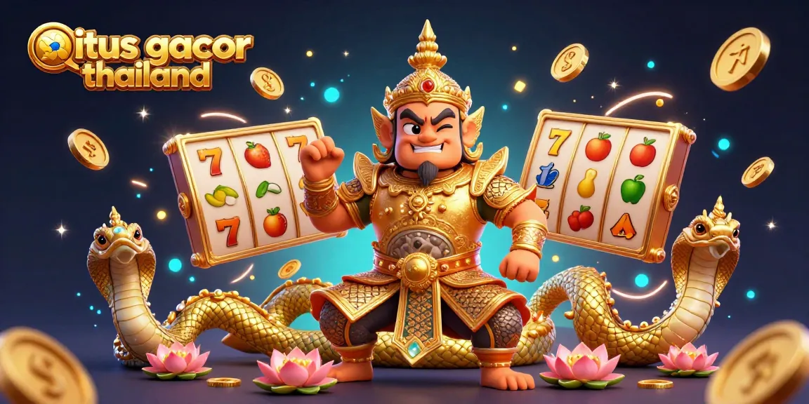 Engage with situs gacor thailand's dynamic slots as the Thai guardian and Naga accompany thrilling gameplay.