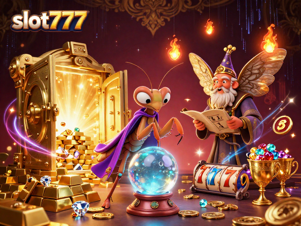 Menangkan pengalaman bermain slot777 dengan elemen magis dan karakter unik di dunia kasino virtual.
