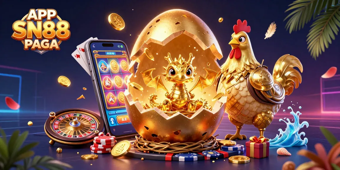 Spin games and win rewards with the APP SN88 PAGA, showcasing exciting casino features.