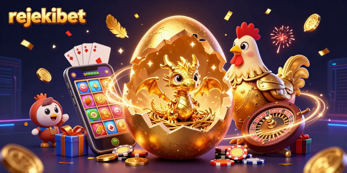 Experience winning moments with rejekibet featuring a baby dragon and golden poker chips