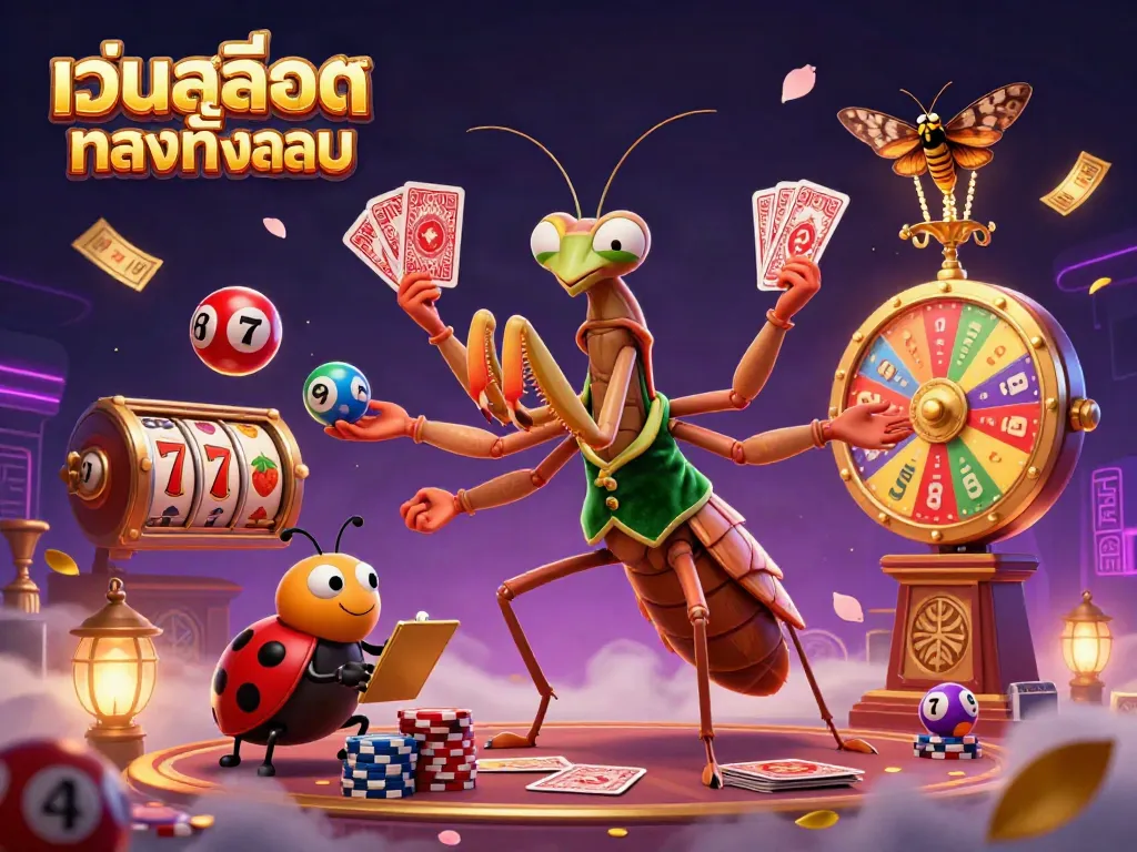 เว็บสล็อตตรงทั้งหมด เกมเสล็อตใหม่ที่เต็มไปด้วยโอกาสชนะและโบนัสมากมาย