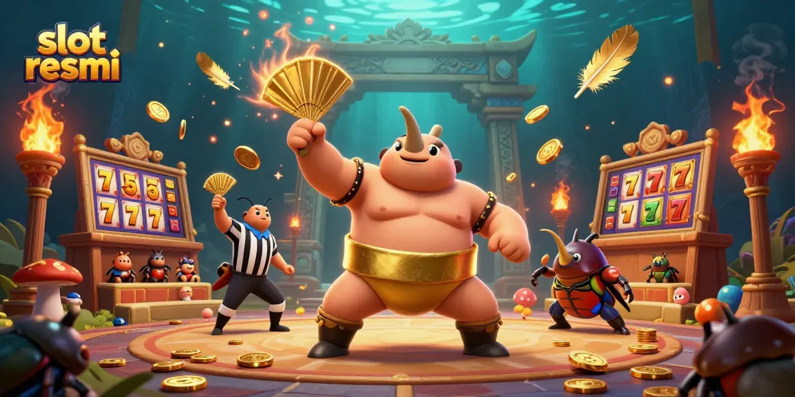 Menangkan slot resmi saat melihat juara beetle di arena dengan koin emas terbang.