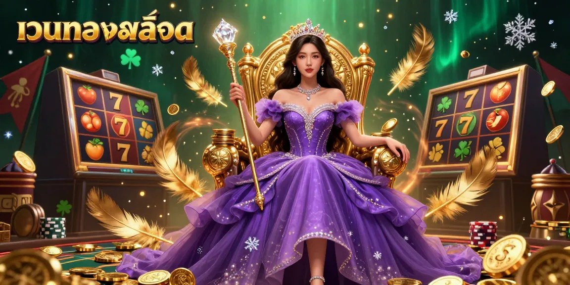 เข้าร่วมกับเว็บตรงสล็อตในฐานะเจ้าหญิงนักพนันที่สวยงามท่ามกลางวงล้อสล็อตที่มีชีวิตชีวาและเหรียญทองคำ