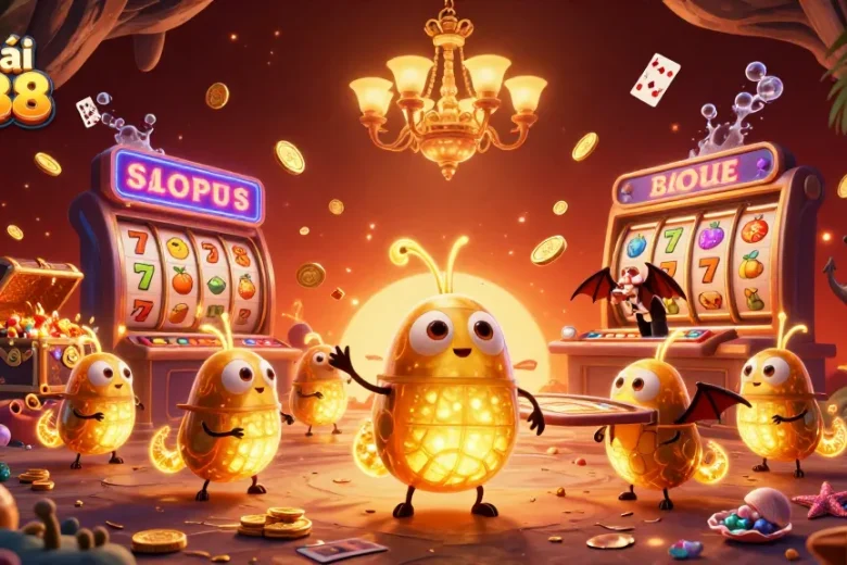 Experience thrilling fun while playing with link tải go88 at the vibrant cave casino scene.
