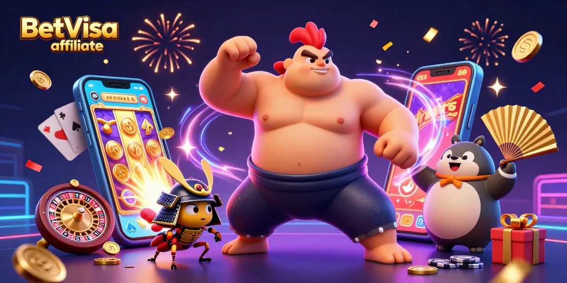 Engage with BetVisa affiliate and win big promotions through dynamic casino games.